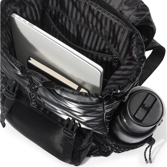 Victoria’s secrets VSX black liquid shine sport backpack main image 7